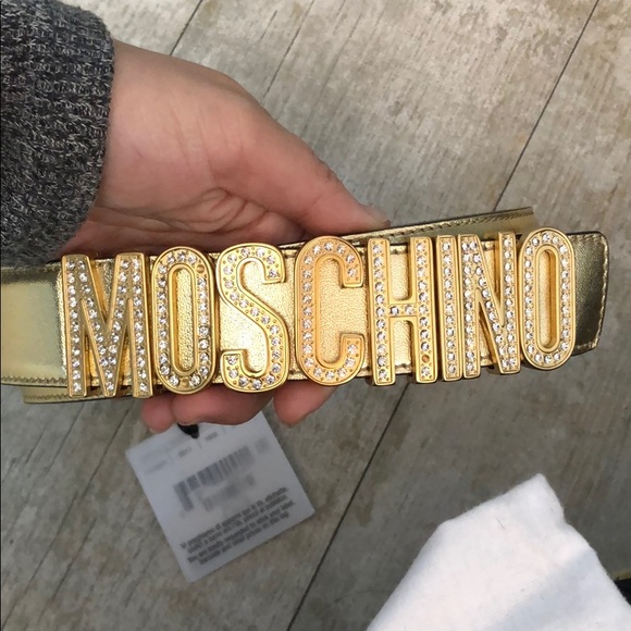 Moschino Gold Belt 2025